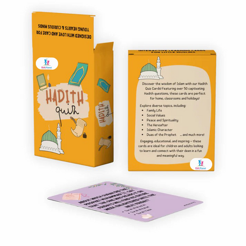 HADITH QUIZZ CARDS ISLAM KNOWLEDGE FOR YOUNG KIDZ
