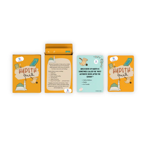 HADITH QUIZZ CARDS ISLAM KNOWLEDGE FOR YOUNG KIDZ