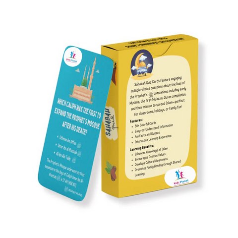 SAHABAH QUIZZ CARDS ISLAM KNOWLEDGE FOR YOUNG KIDZ