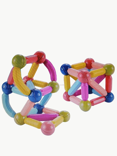 MAGNEETIC BUILDING BLOCKS GEAR TOY (83 pcs)