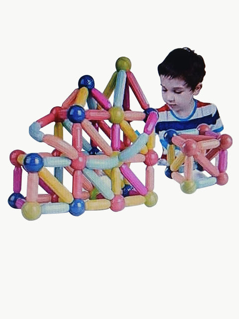 MAGNEETIC BUILDING BLOCKS GEAR TOY (83 pcs)