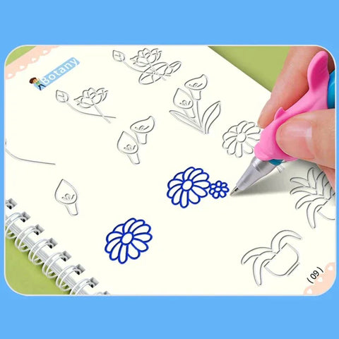Reusable Tracing Handwriting Kids Magic Book