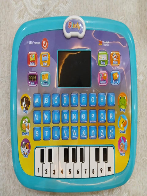 EDUCATIONAL LEARNING LAPTOP TOY WITH LED SCREEN FOR KIDS